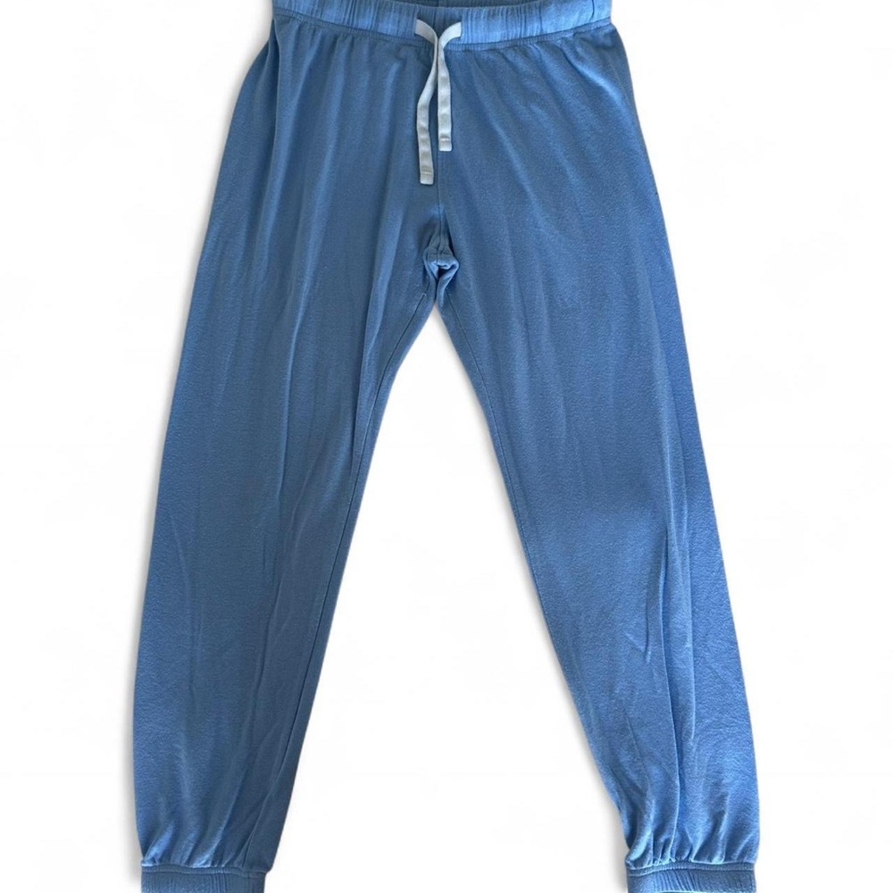 Splits59 light blue sweatpants with drawstring waist